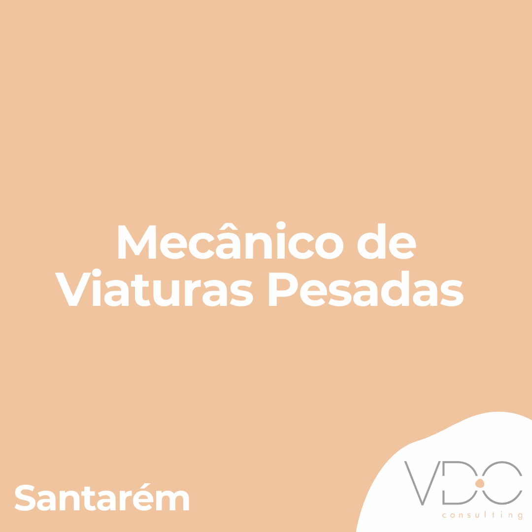 Mecânico de Viaturas Pesadas - Santarém