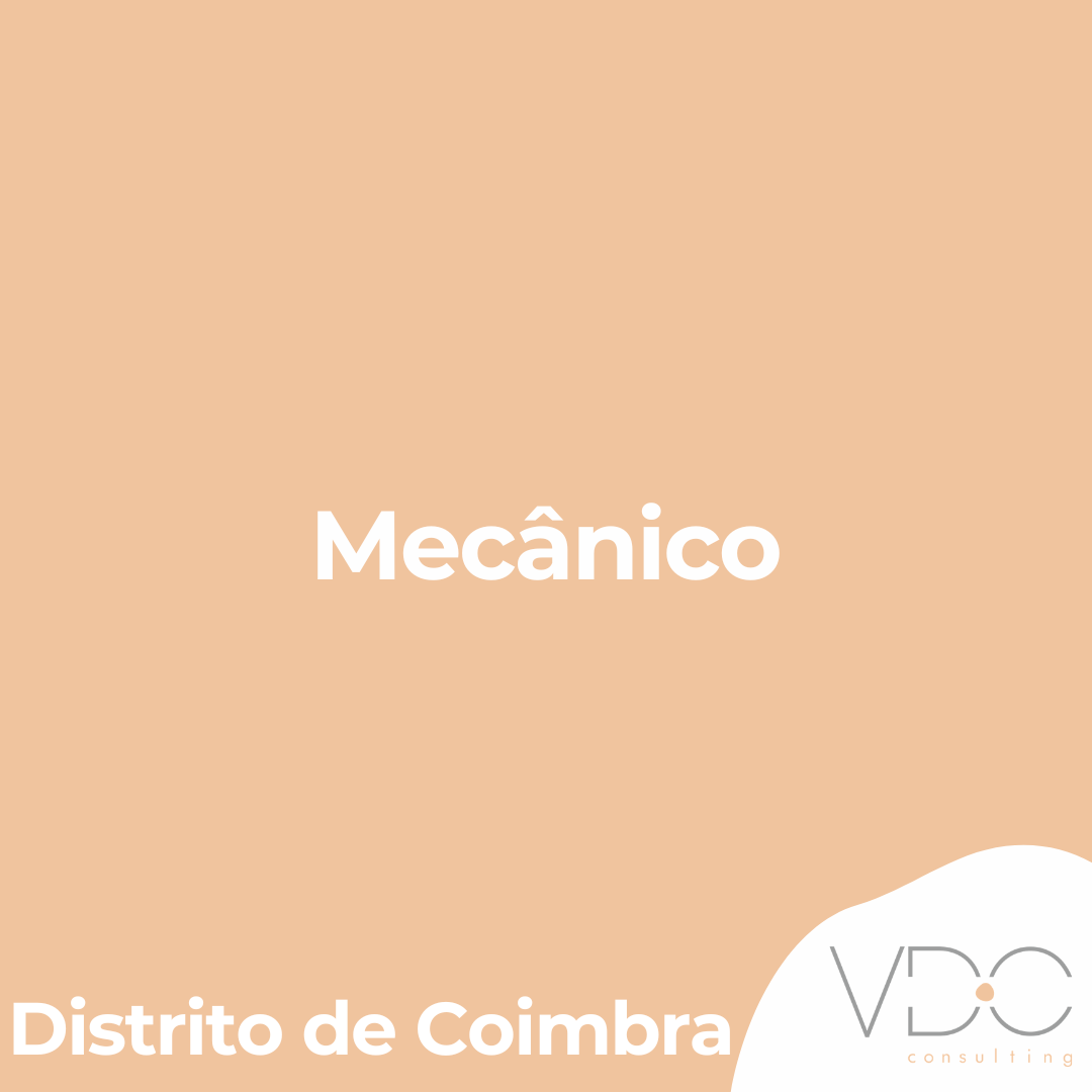 Mecânico - Distrito de Coimbra