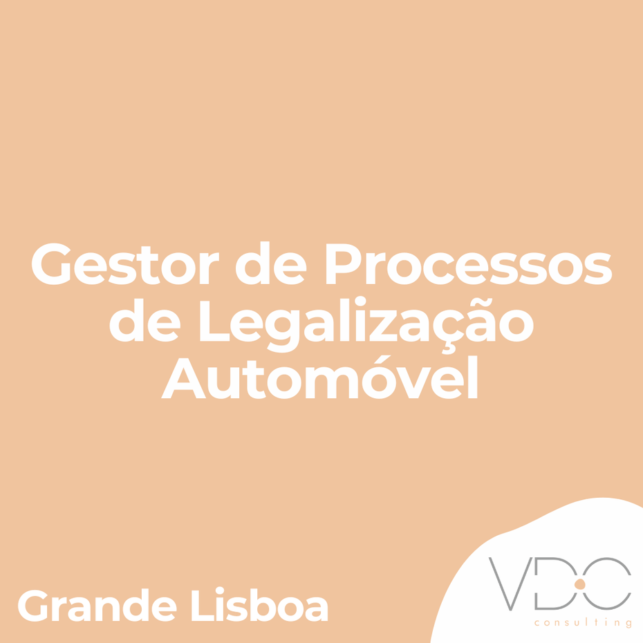 Gestor de Processos de Legalização Automóvel - Grande Lisboa