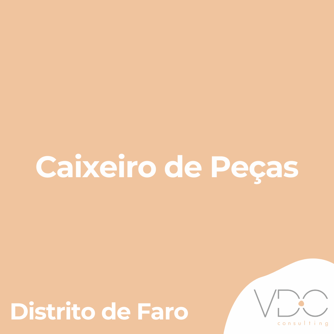 Caixeiro de Peças - Distrito de Faro