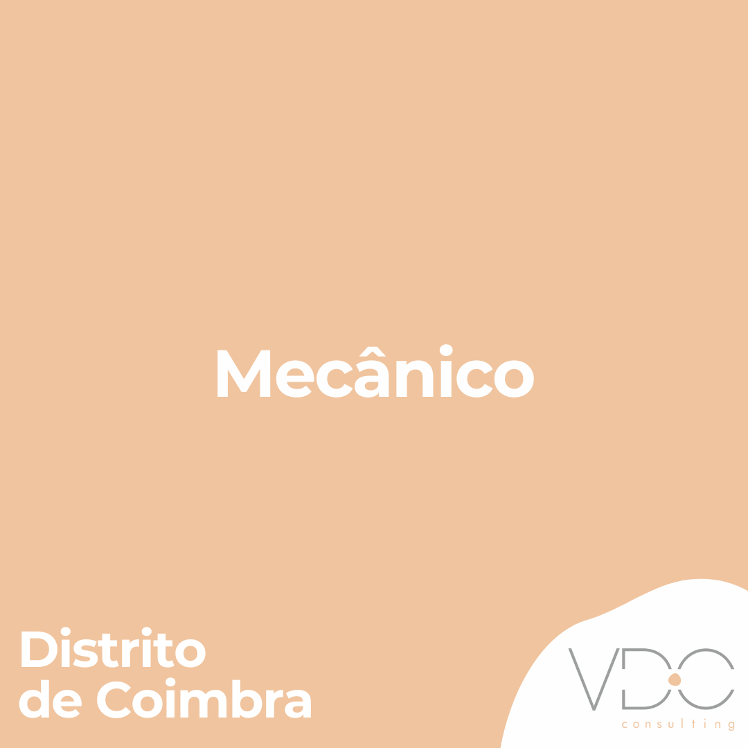 Mecânico - Distrito de Coimbra