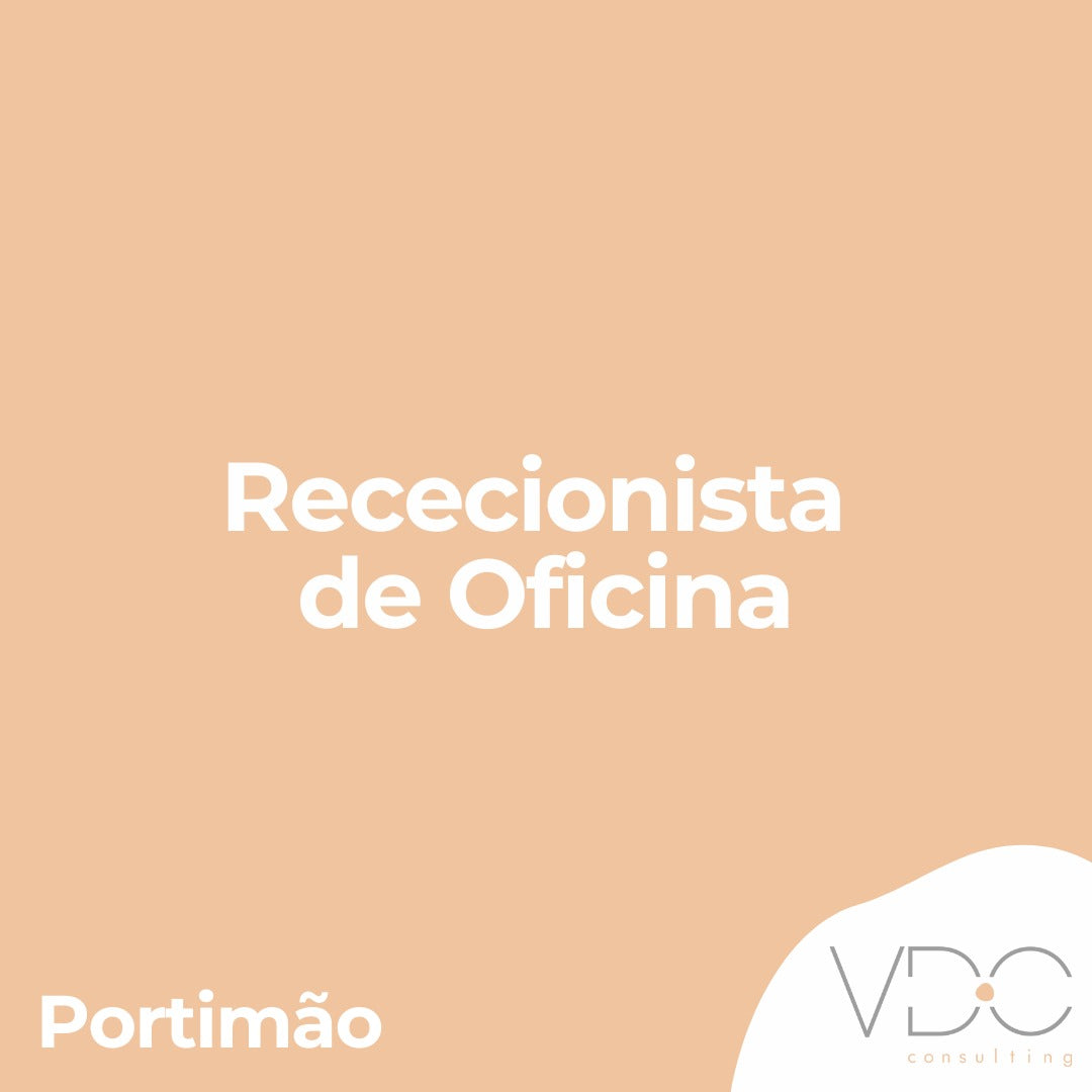Rececionista de Oficina - Portimão